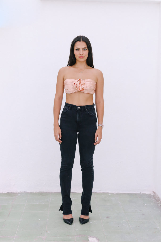 ROSE CROP TOP